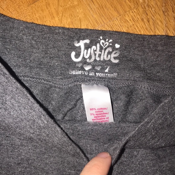 Justice leggings size 7 - Picture 3 of 4
